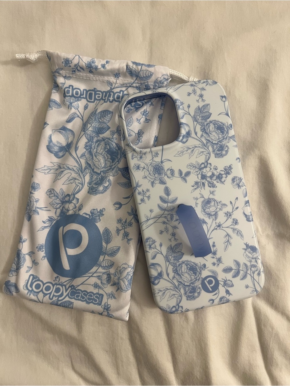 Loopy Case Blue Floral iPhone 13 ProMax